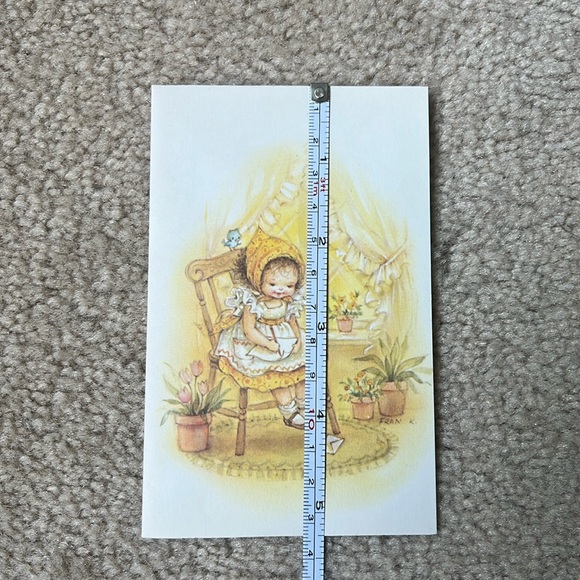 Vintage Carlton Cards Stationery Blank Greeting Card & Envelope - Picture 8 of 10